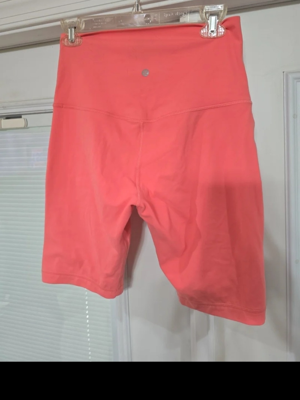 Lululemon Align High-Rise Biker Shorts 10" Coral